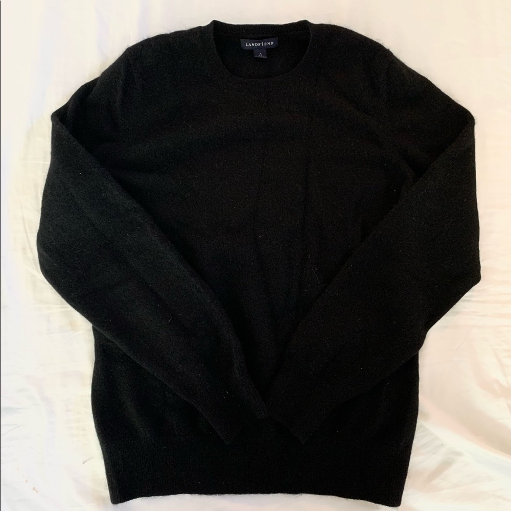 THREE Lands’ End Cashmere Sweaters